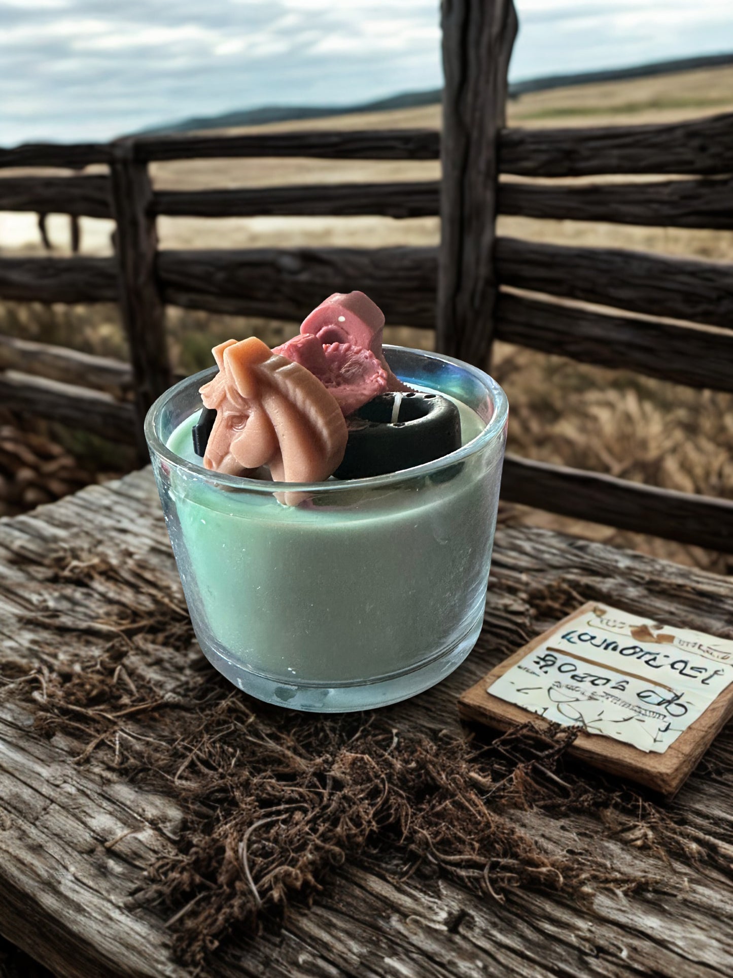 Cowboy 3-Wick Candle
