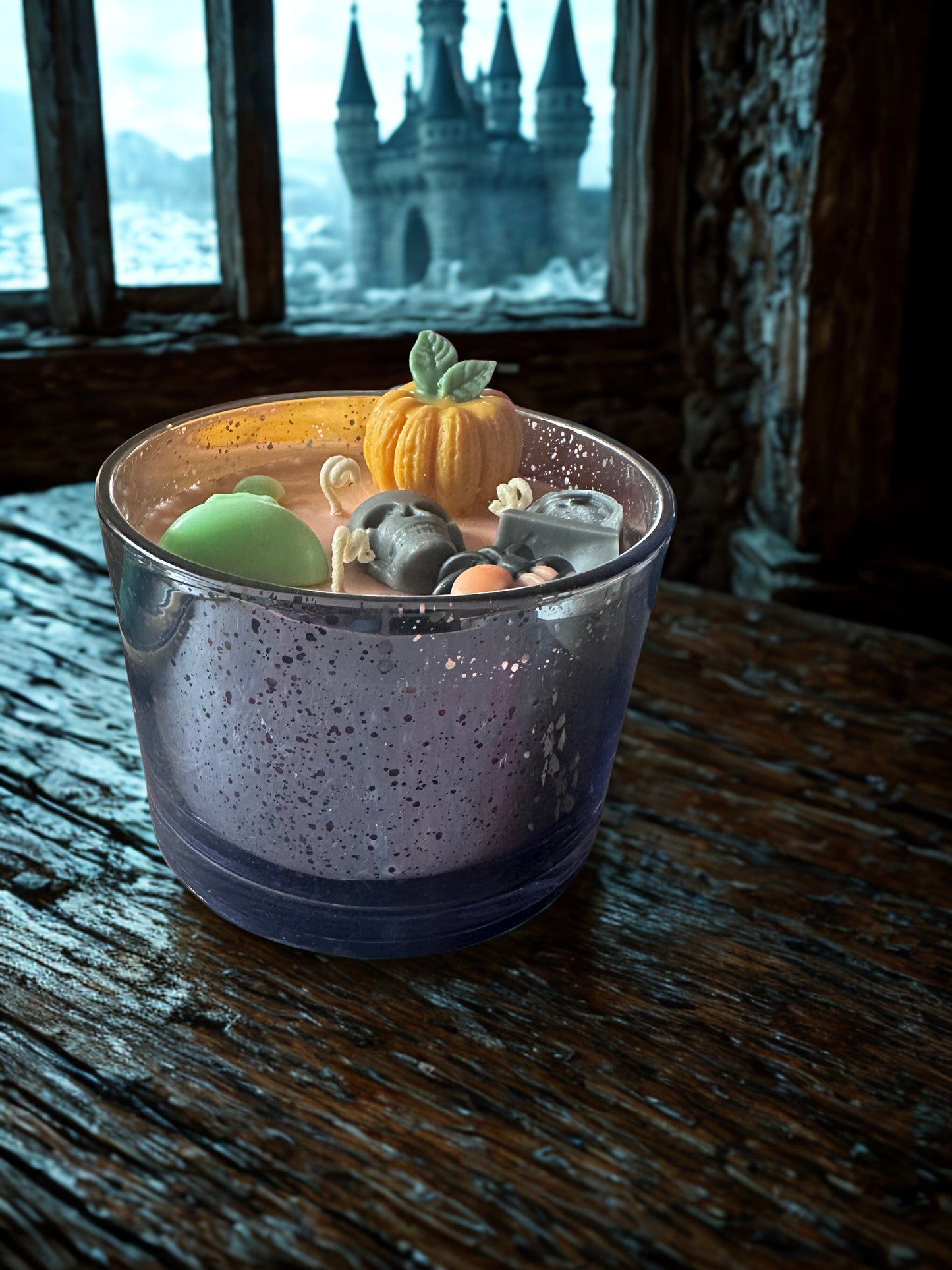 Halloween Themed 3-Wick Candle