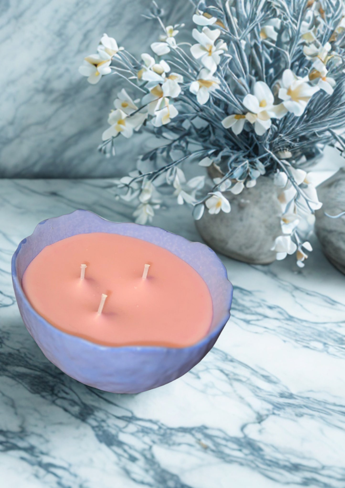 Freeform Bowl Candle