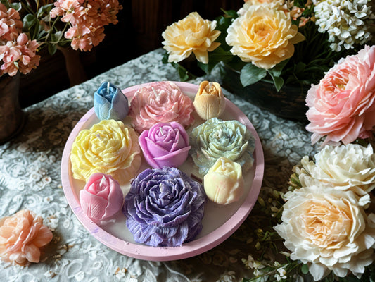Flowers Overload Candle Arrangement
