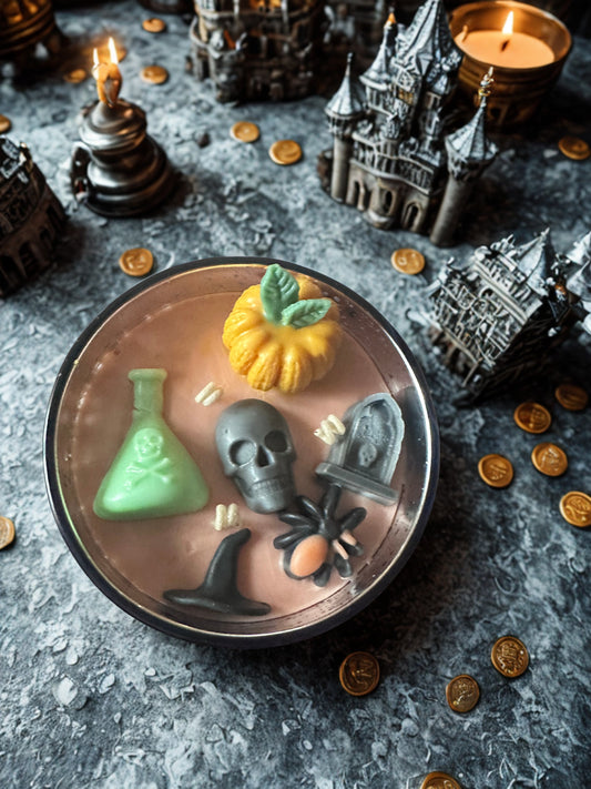 Halloween Themed 3-Wick Candle