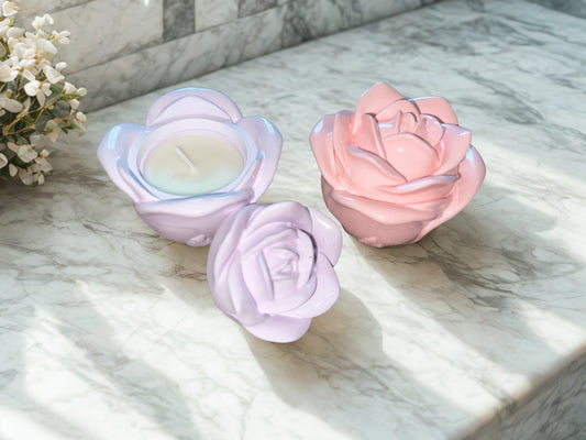 Flower Cup Candle