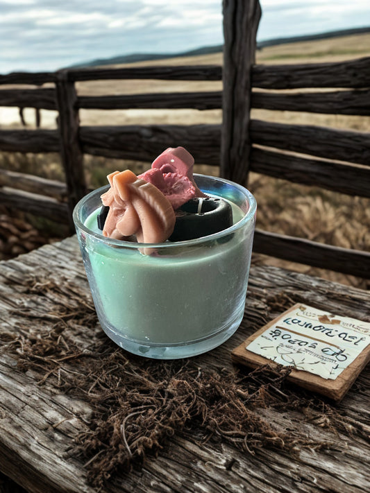 Cowboy 3-Wick Candle