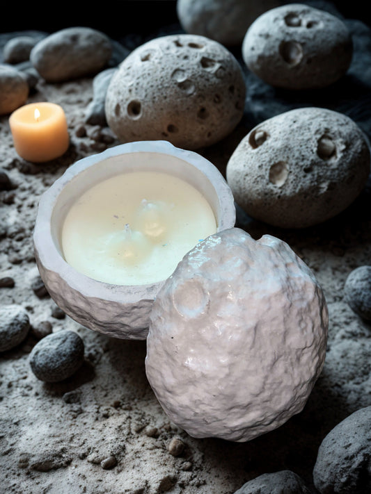 Moon Rock Candle