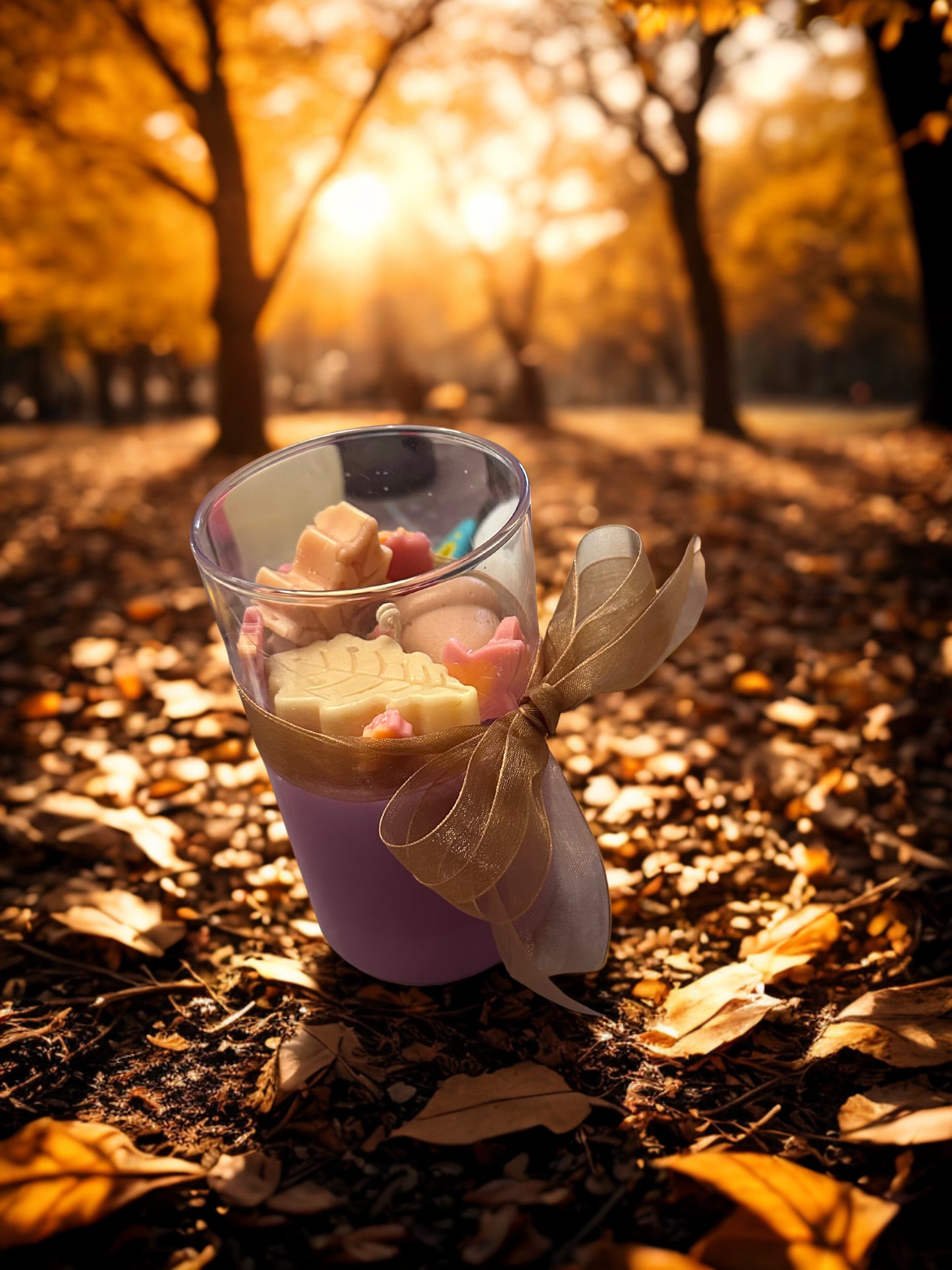 Autumn Leaves Candle