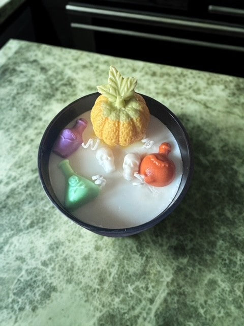 Halloween Themed 4-Wick Candle